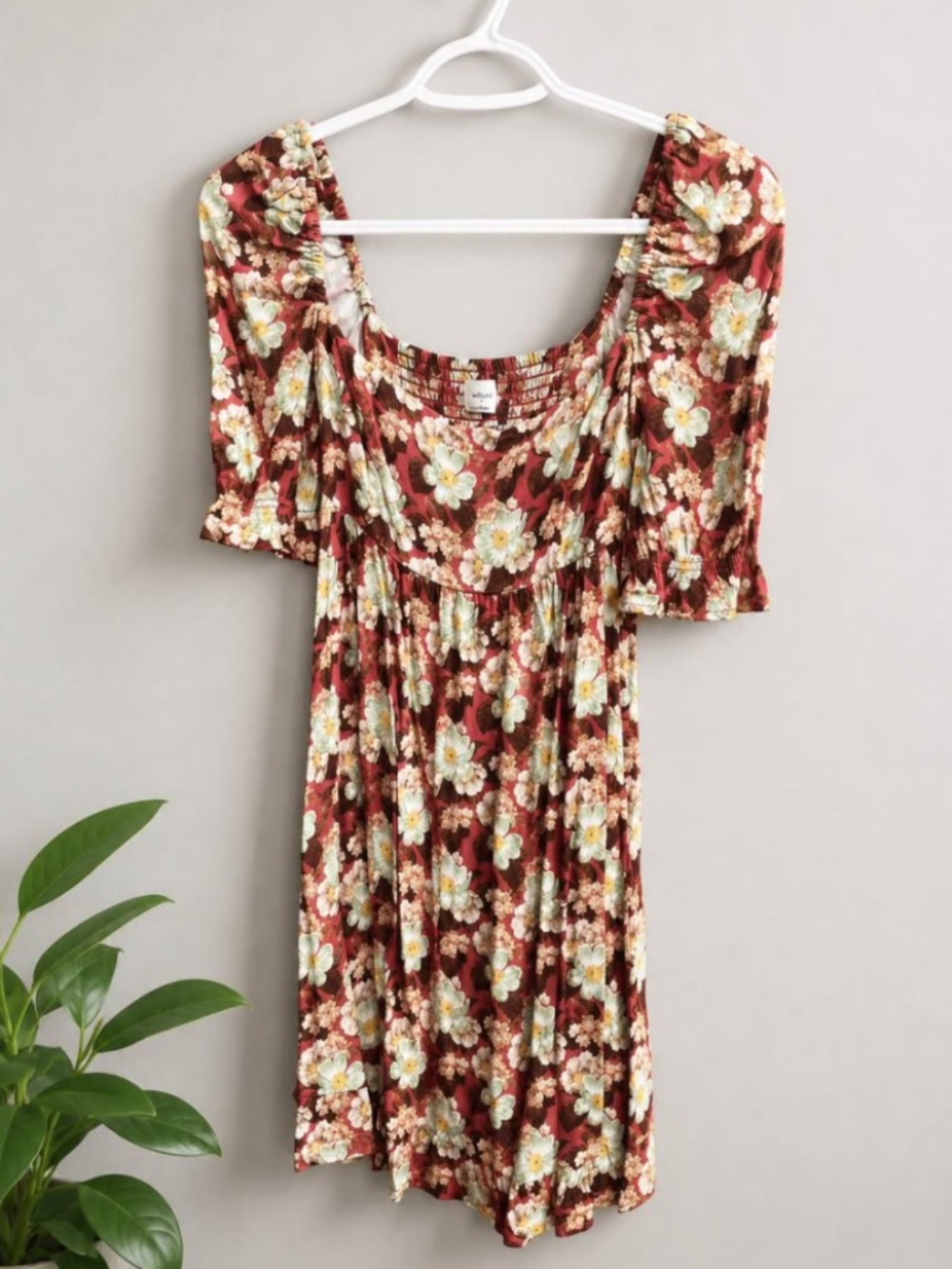 Aritzia Wilfred Floral Summer Dress